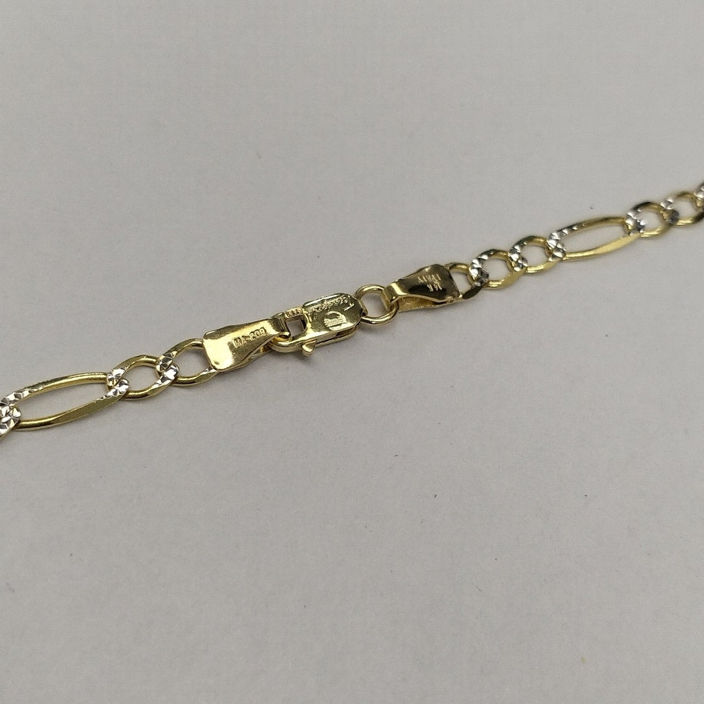 CADENAS CARTIER 3 1 DIAMANTADA ORO 14K 7.2 (NUEVO)