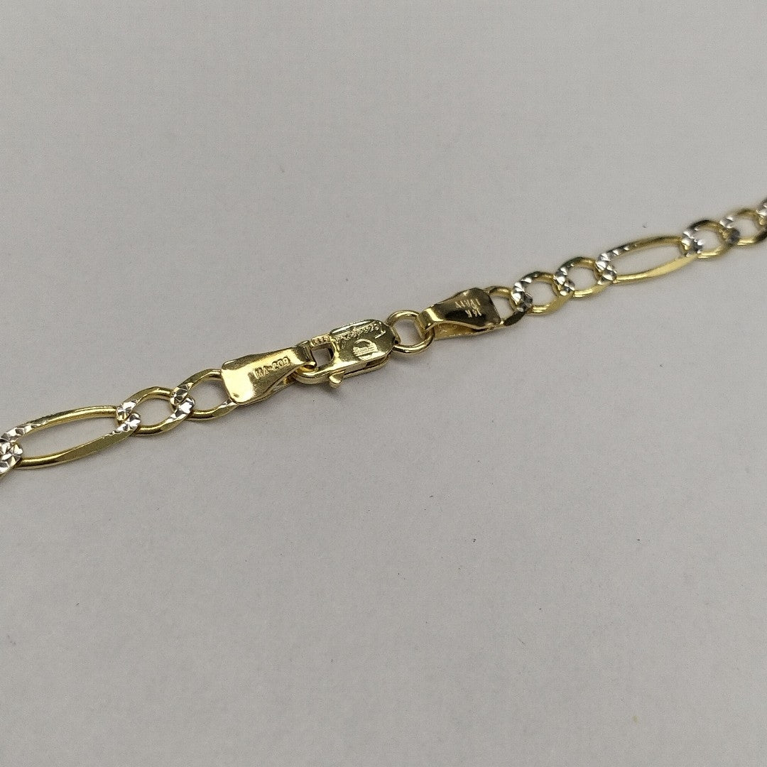 CADENAS CARTIER 3 1 DIAMANTADA ORO 14K 7.2 (NUEVO)
