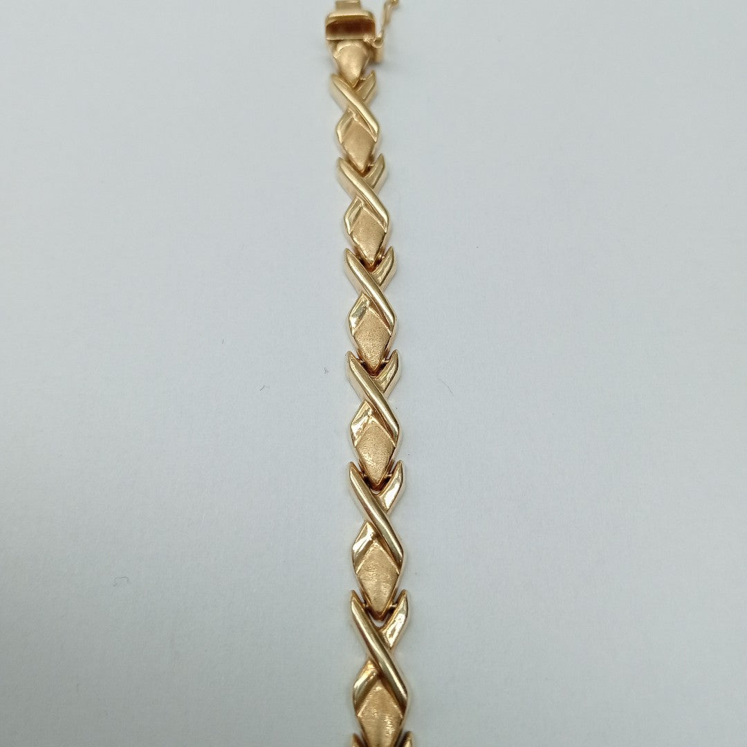 PULSERA ORO 14 K 9,70 GRMS (SEMINUEVO)