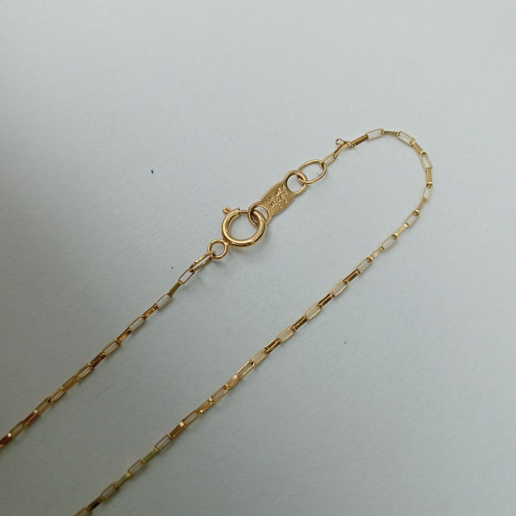 CADENA. ORO. 10 K 1.1 GRMS (SEMINUEVO)