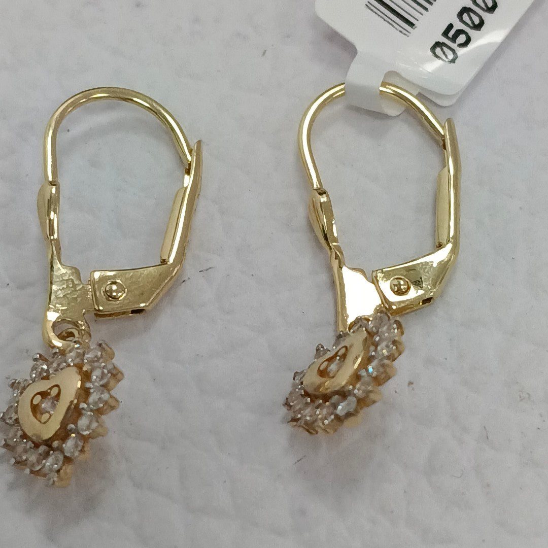 BROQUELES ORO 14K 2.1 (NUEVO)