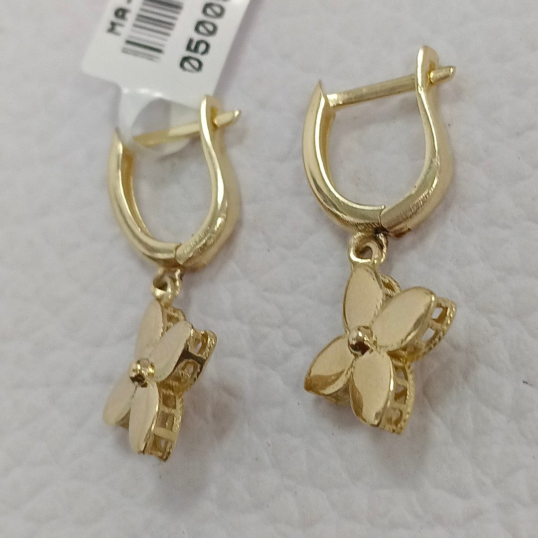 BROQUELES ORO 14K 3.1 (NUEVO)