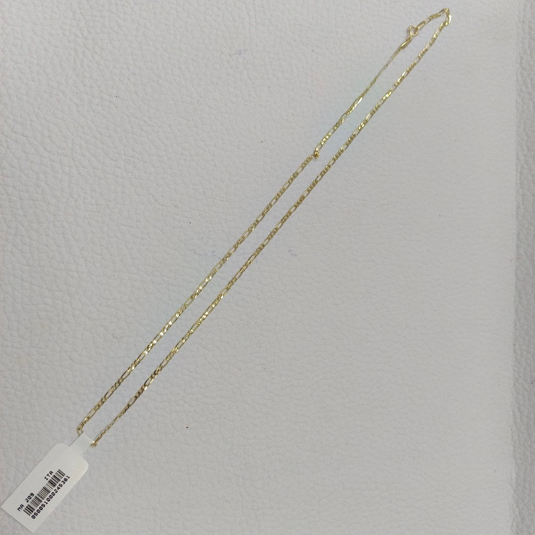 CADENAS CARTIER 3 1 AMARILLA ORO 14K 2.9 (NUEVO)