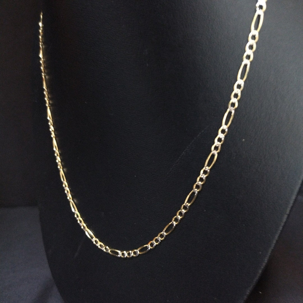 CADENAS CARTIER 3 1 DIAMANTADA ORO 14K 8.5 (NUEVO)