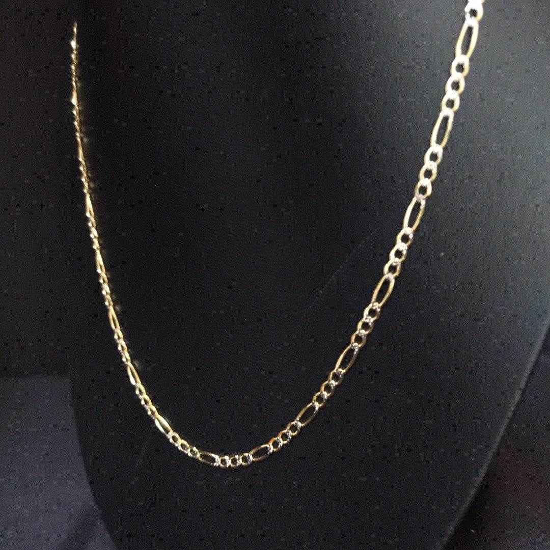CADENAS CARTIER 3 1 DIAMANTADA ORO 14K 8.5 (NUEVO)