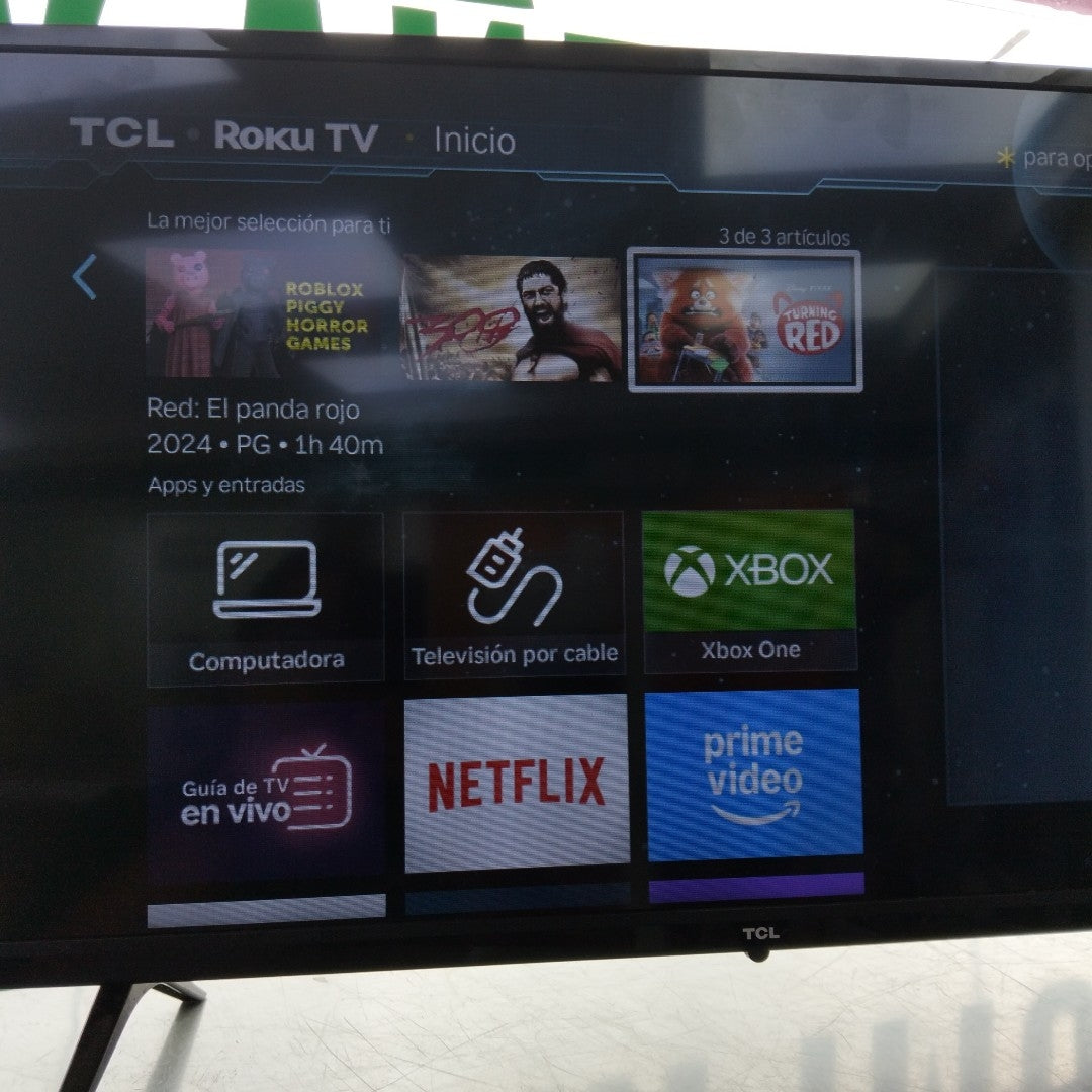 PANTALLA TCL 32S331-MX (2022) 32" LED HD (SEMINUEVO)