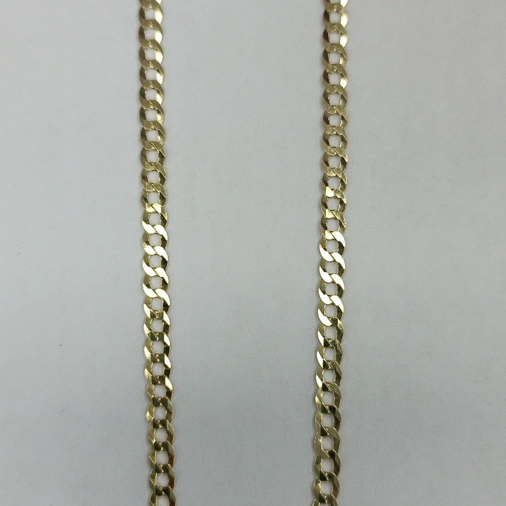 CADENAS BARBADA AMARILLA ORO 10K 5.3 (NUEVO)