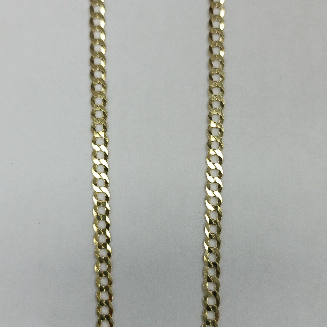 CADENAS BARBADA AMARILLA ORO 10K 5.3 (NUEVO)