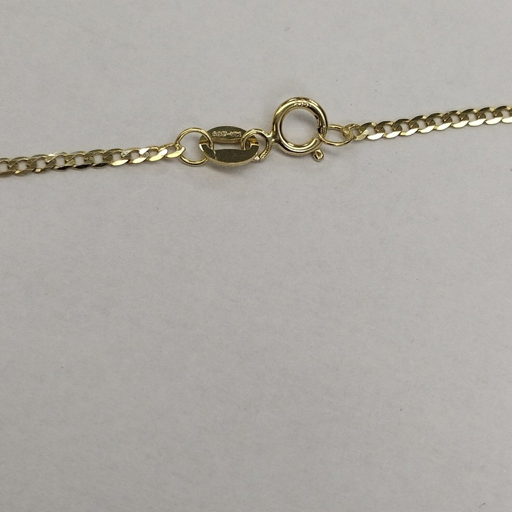 CADENAS BARBADA AMARILLA ORO 14K 1.9 (NUEVO)