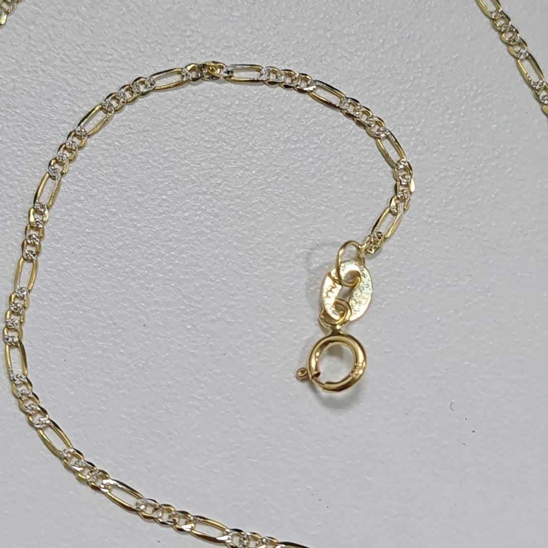 CADENAS CARTIER 3 1 DIAMANTADA ORO 14K 2.2 (NUEVO)
