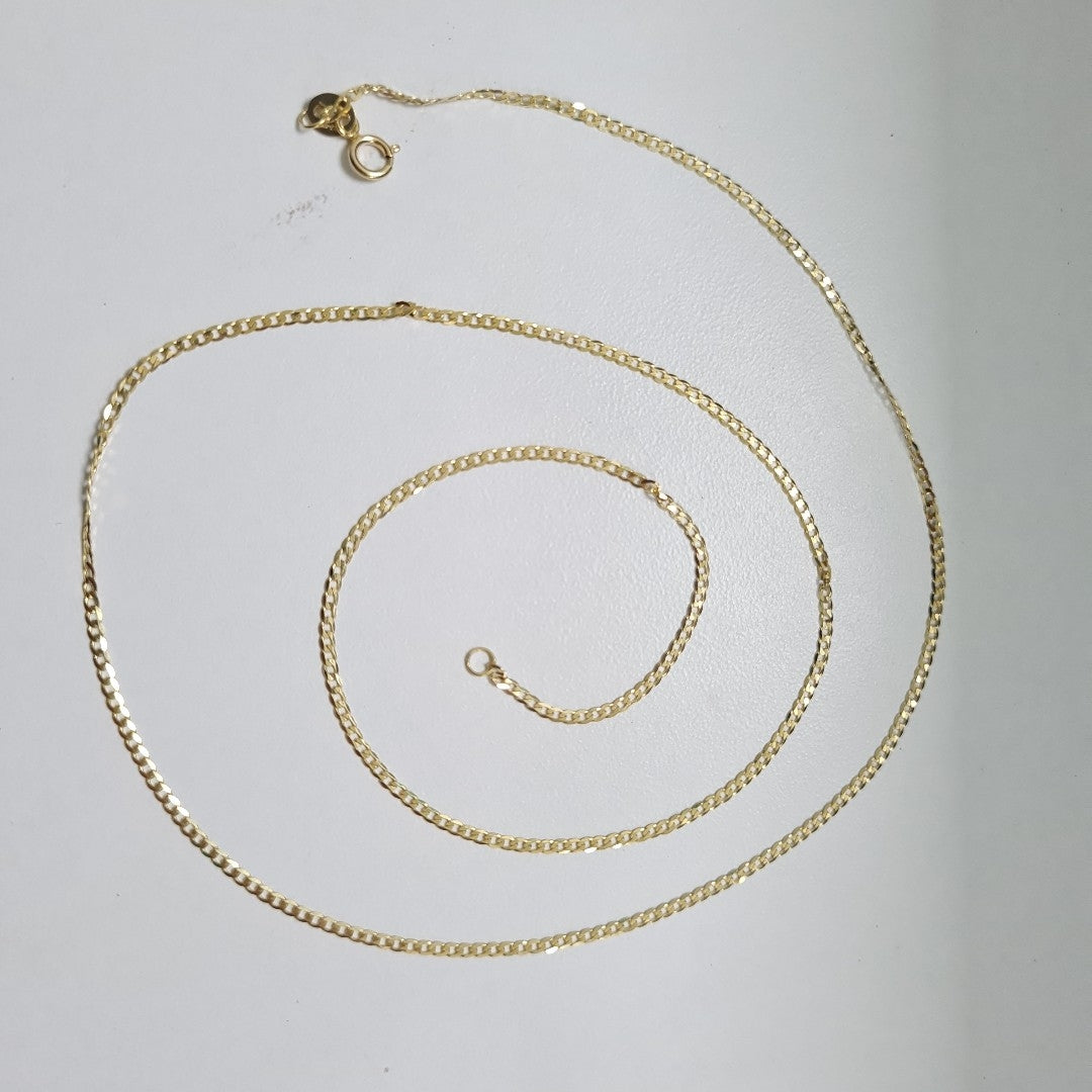 CADENAS BARBADA AMARILLA ORO 14K 2.1 (NUEVO)