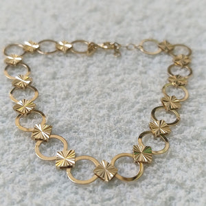 PULSERAS DAMA ORO 14K 3.5 (NUEVO)