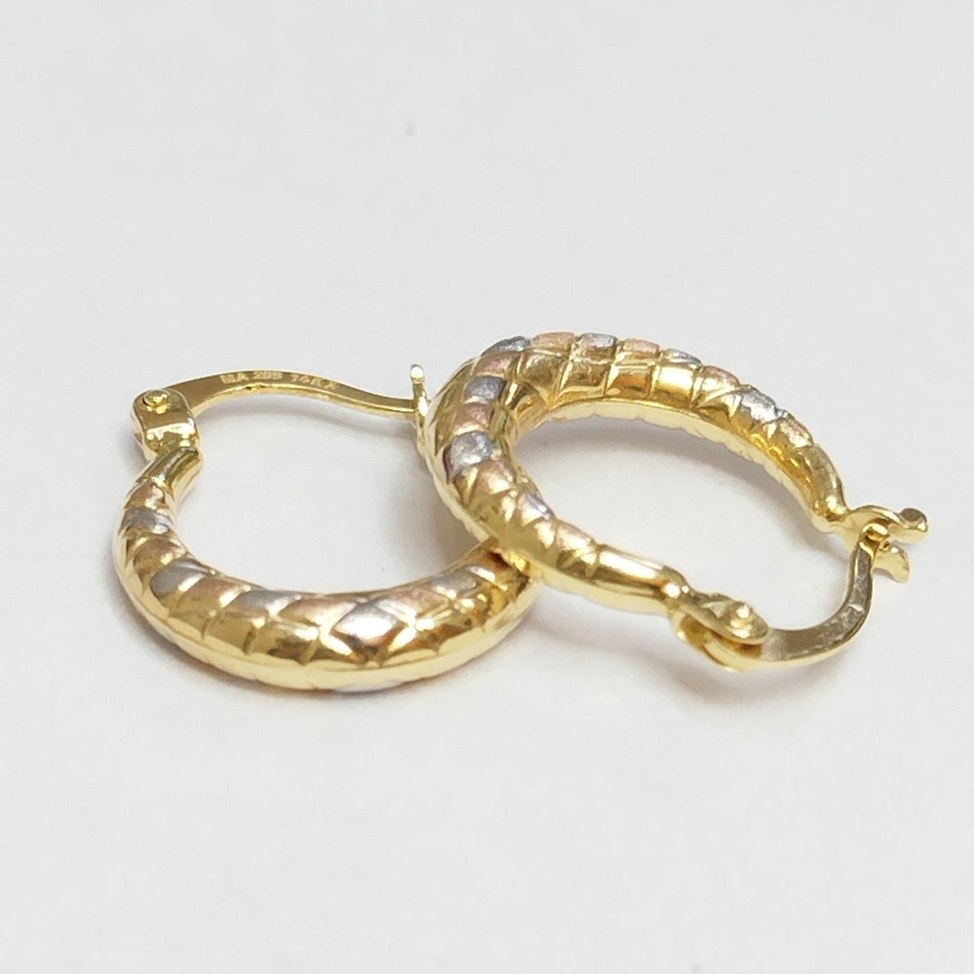 ARRACADAS ORO 14K 1.1 (NUEVO)