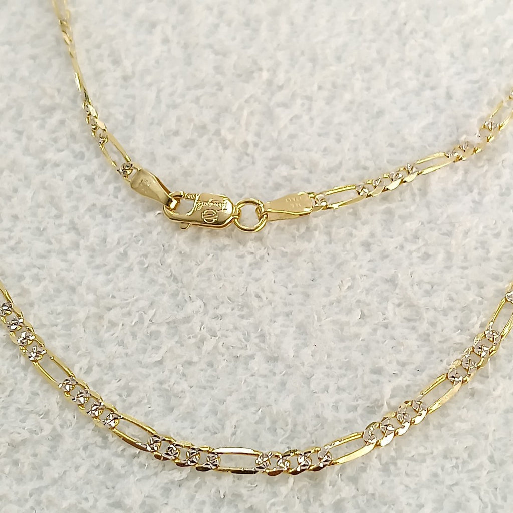 CADENAS CARTIER 3 1 DIAMANTADA ORO 14K 5.1 (NUEVO)