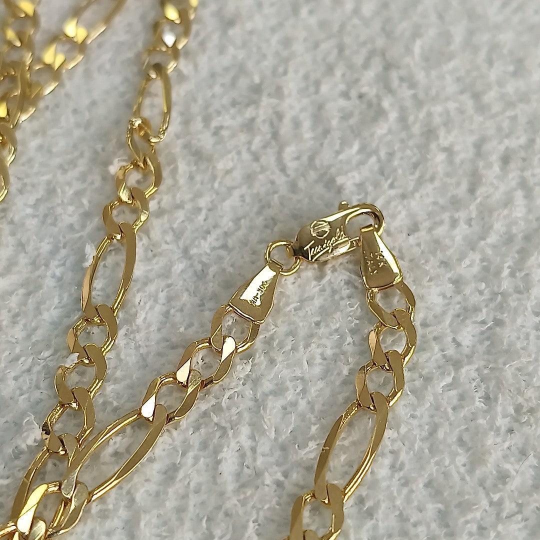CADENAS CARTIER 3 1 AMARILLA ORO 14K 12.1 (NUEVO)