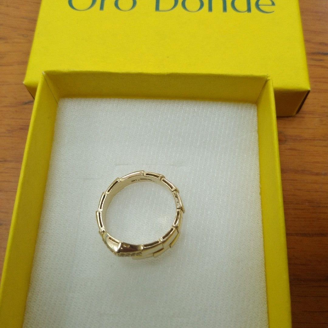 ANILLOS DAMA ORO 14K 3.5 (NUEVO)