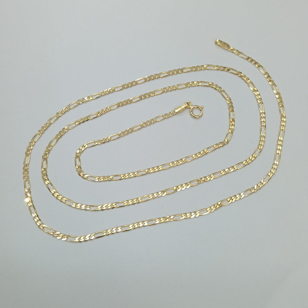 CADENAS CARTIER 3 1 AMARILLA ORO 14K 3.6 (NUEVO)