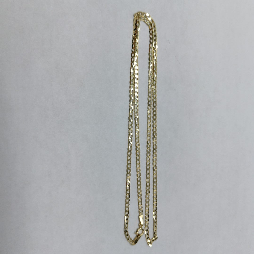 CADENAS BARBADA AMARILLA ORO 14K 3.6 (NUEVO)