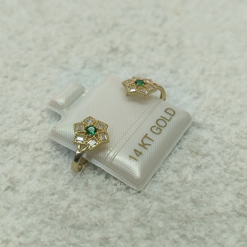 BROQUELES ORO 14K 1.3 (NUEVO)