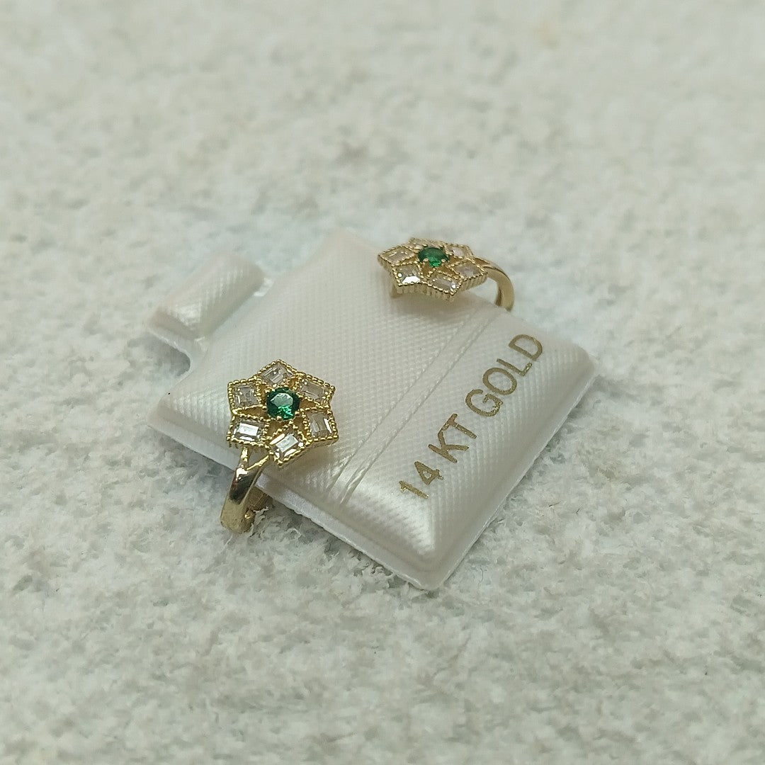 BROQUELES ORO 14K 1.3 (NUEVO)