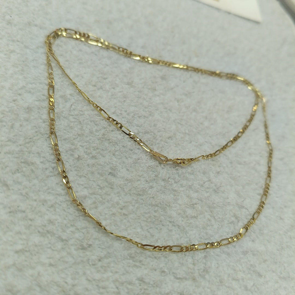 CADENAS CARTIER 3 1 AMARILLA ORO 14K 3.2 (NUEVO)