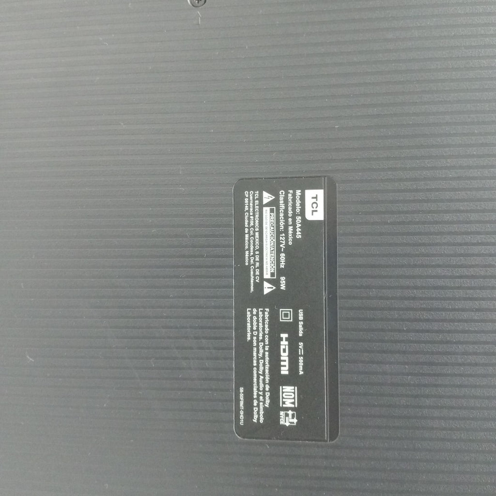 PANTALLA TCL 50A445 (2022) 50" LED 4K (SEMINUEVO)