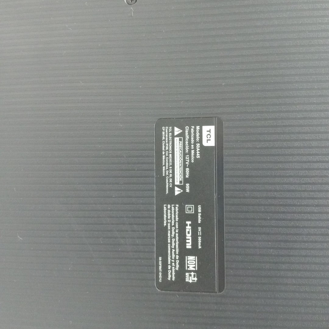 PANTALLA TCL 50A445 (2022) 50" LED 4K (SEMINUEVO)