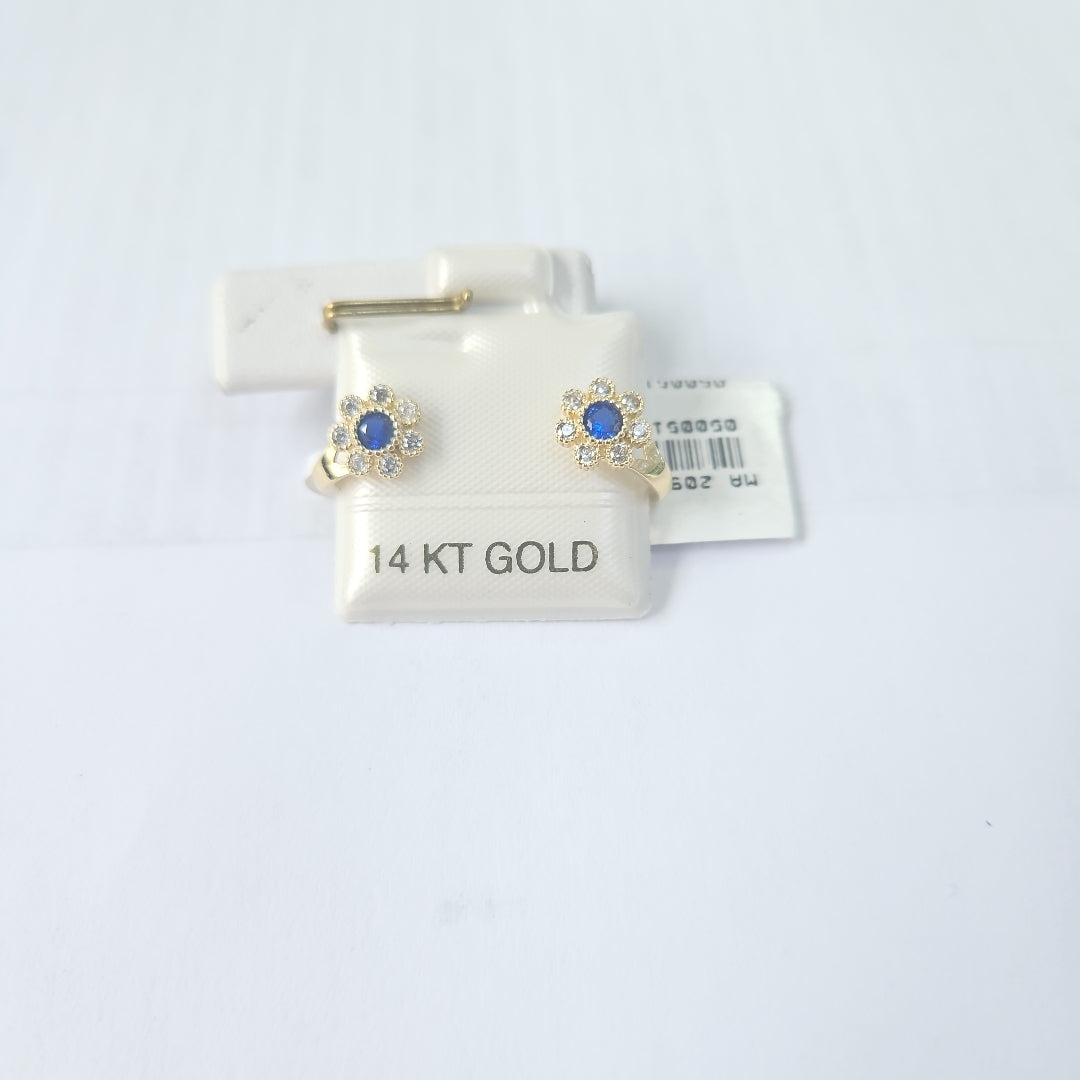BROQUELES ORO 14K 1.4 (NUEVO)