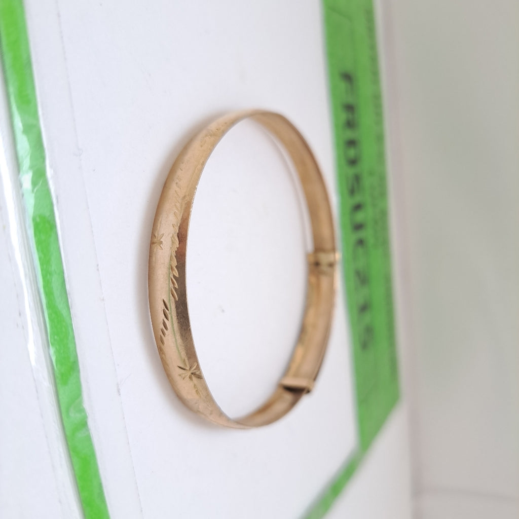 BRAZALETE. ORO. 10 K 6.8 GRMS (SEMINUEVO)