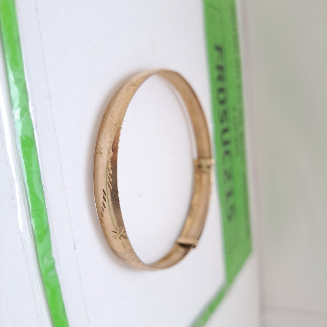 BRAZALETE. ORO. 10 K 6.8 GRMS (SEMINUEVO)