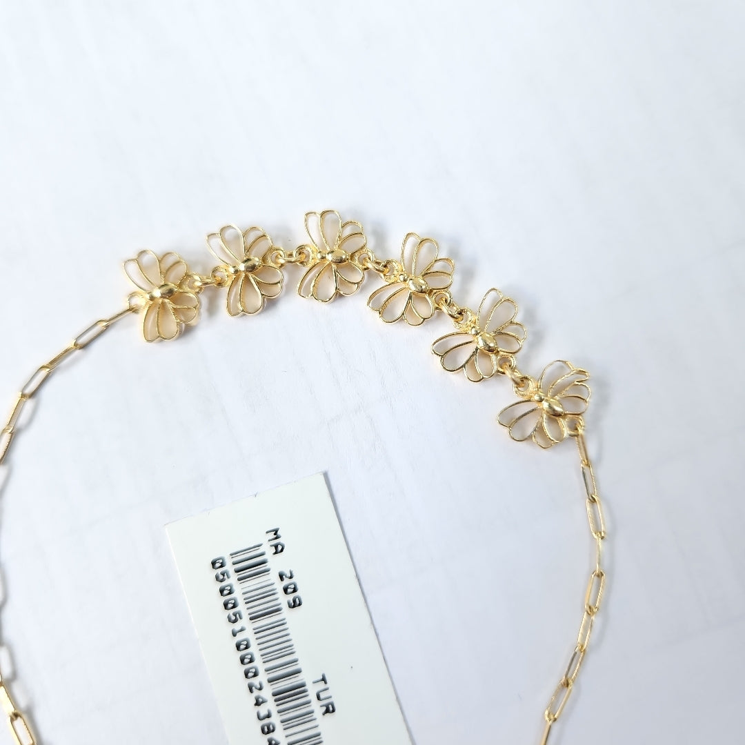 PULSERAS DAMA ORO 14K 2.9 (NUEVO)