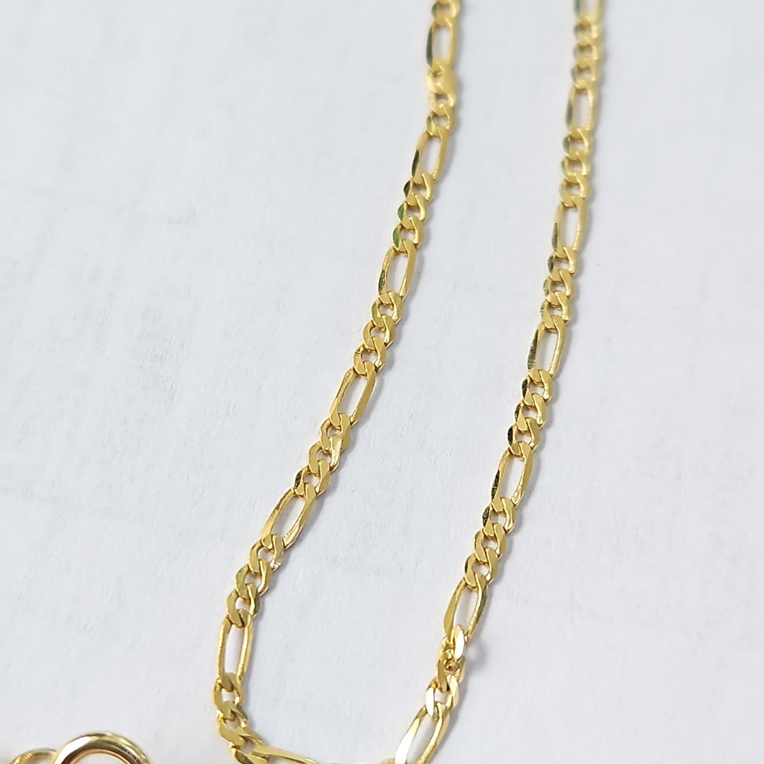 CADENAS CARTIER 3 1 AMARILLA ORO 14K 2.3 (NUEVO)