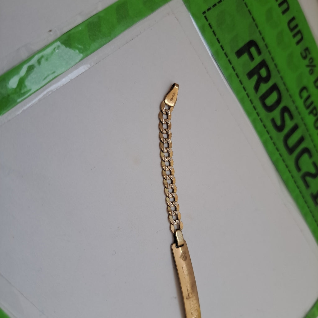 ESCLAVA ORO 10 K 3,70 GRMS (SEMINUEVO)