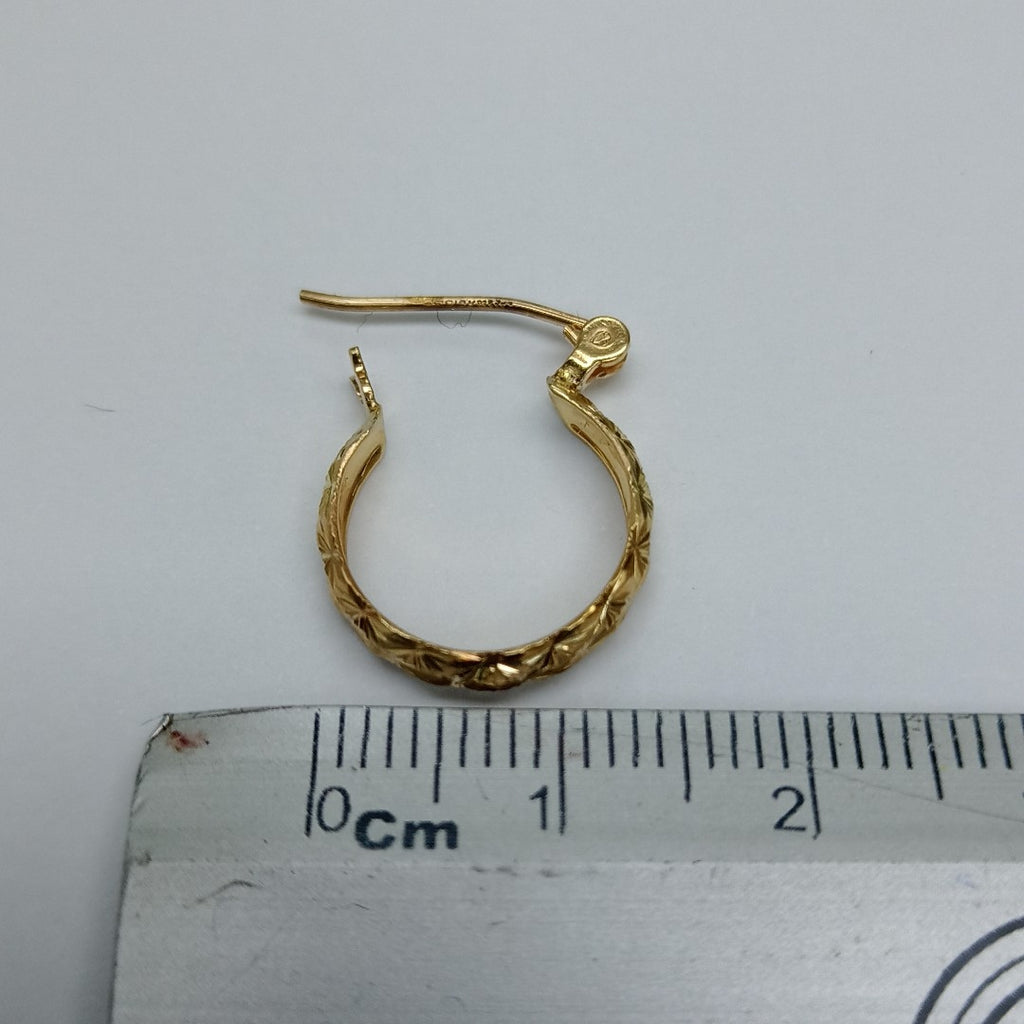 ARRACADAS PAR. ORO. 10 K 1.5 GRMS (SEMINUEVO)
