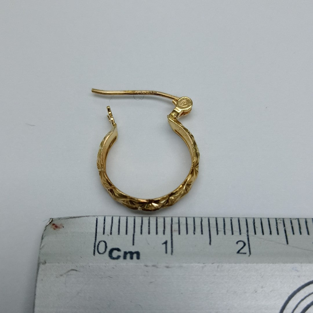 ARRACADAS PAR. ORO. 10 K 1.5 GRMS (SEMINUEVO)
