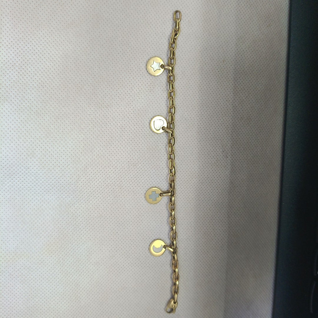 PULSERA. ORO. 18 K 12.9 GRMS (SEMINUEVO)