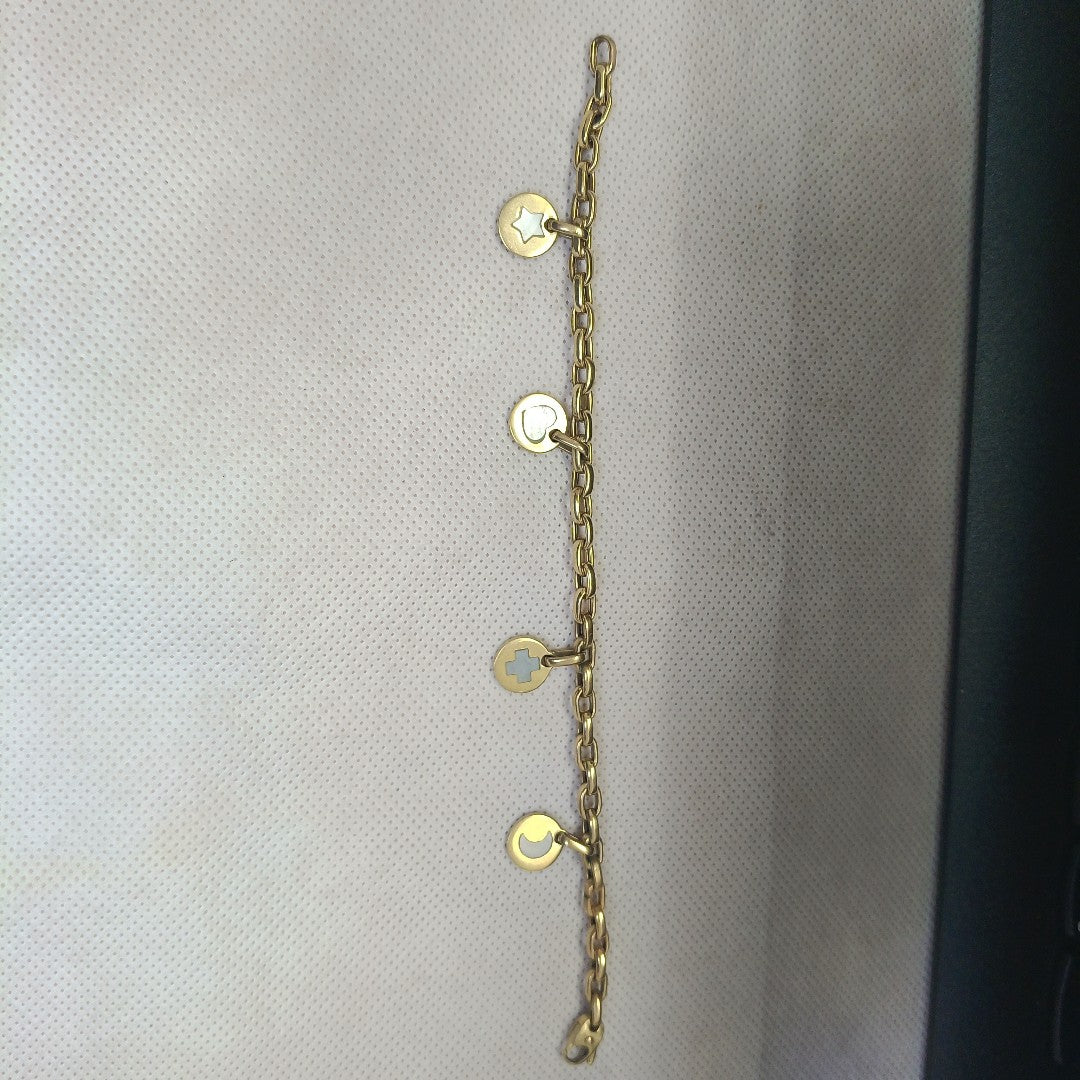 PULSERA. ORO. 18 K 12.9 GRMS (SEMINUEVO)