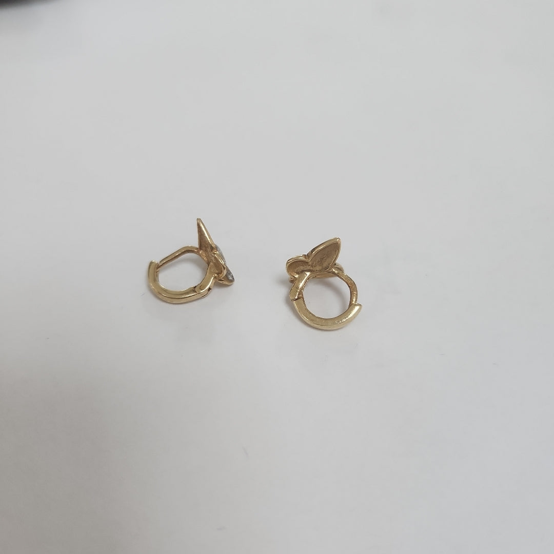 ARETES PAR. ORO. 14 K 1.8 GRMS (SEMINUEVO)