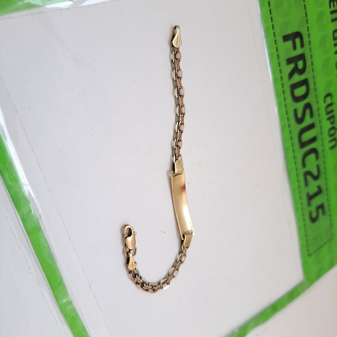 ESCLAVA ORO 10 K 2,80 GRMS (SEMINUEVO)