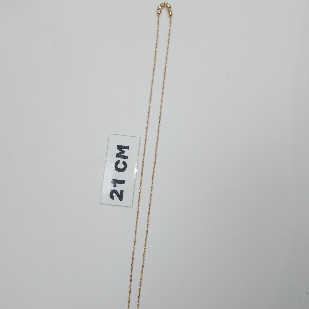 CADENA. ORO. 14 K 1.5 GRMS (SEMINUEVO)