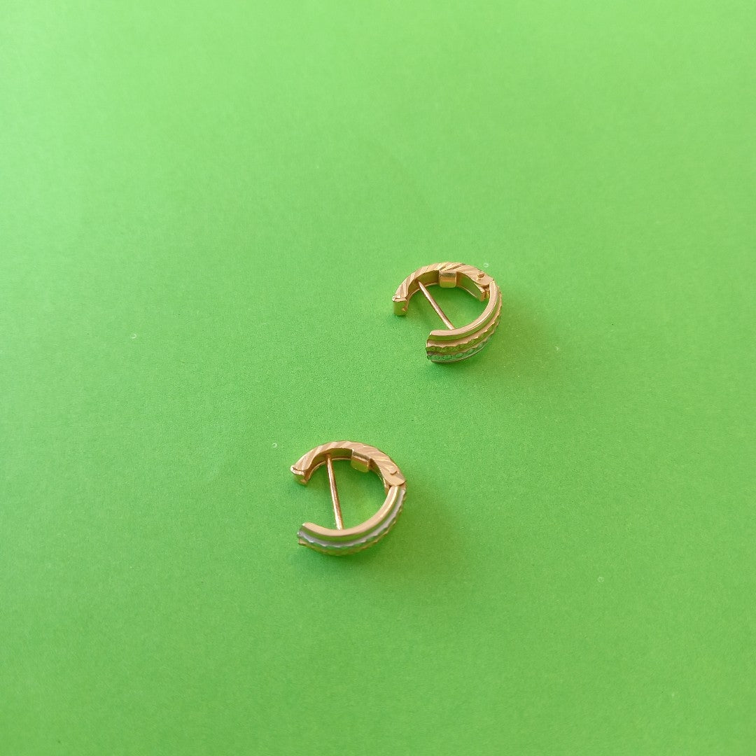 ARRACADAS PAR. ORO. 10 K 2.2 GRMS (SEMINUEVO)