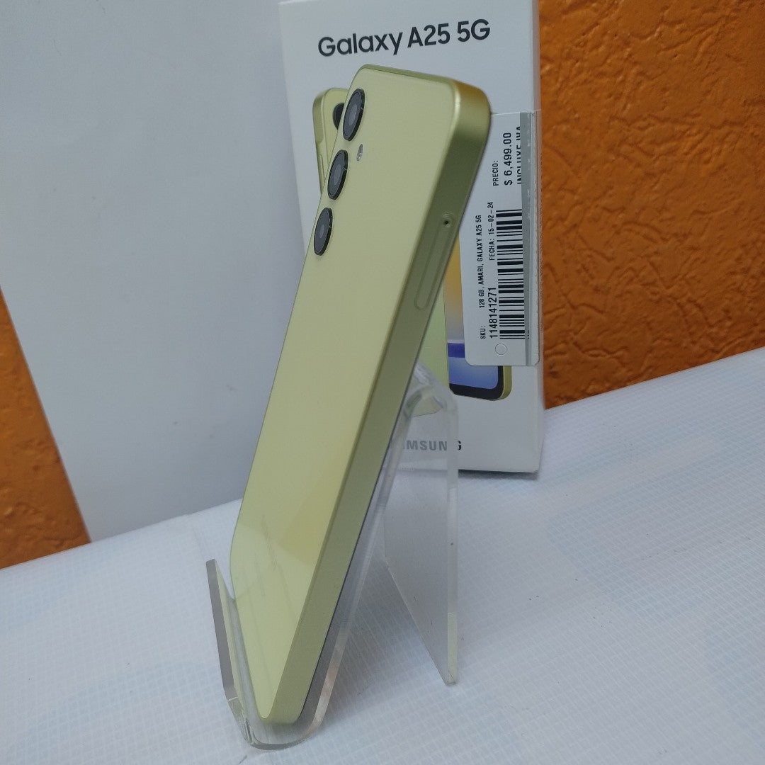 CELULAR SAMSUNG GALAXY A25 5G SM-A256E/N (2023) 128 GB 6 GB RAM (SEMINUEVO)