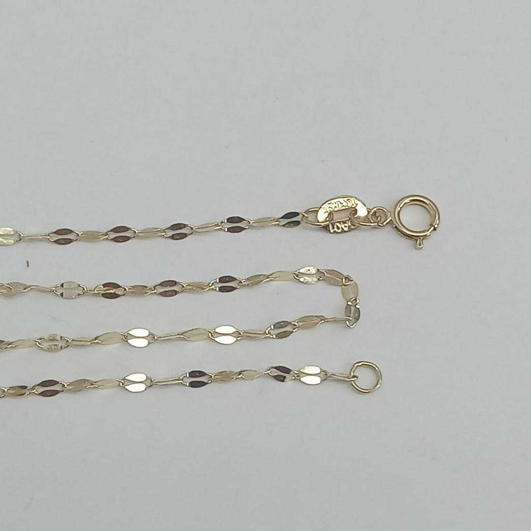 CADENA ORO 10 K 0,90 GRMS (SEMINUEVO)