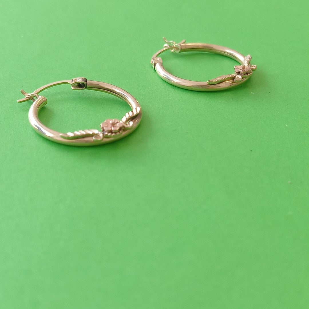 ARRACADAS PAR. ORO. 14 K 2.4 GRMS (SEMINUEVO)