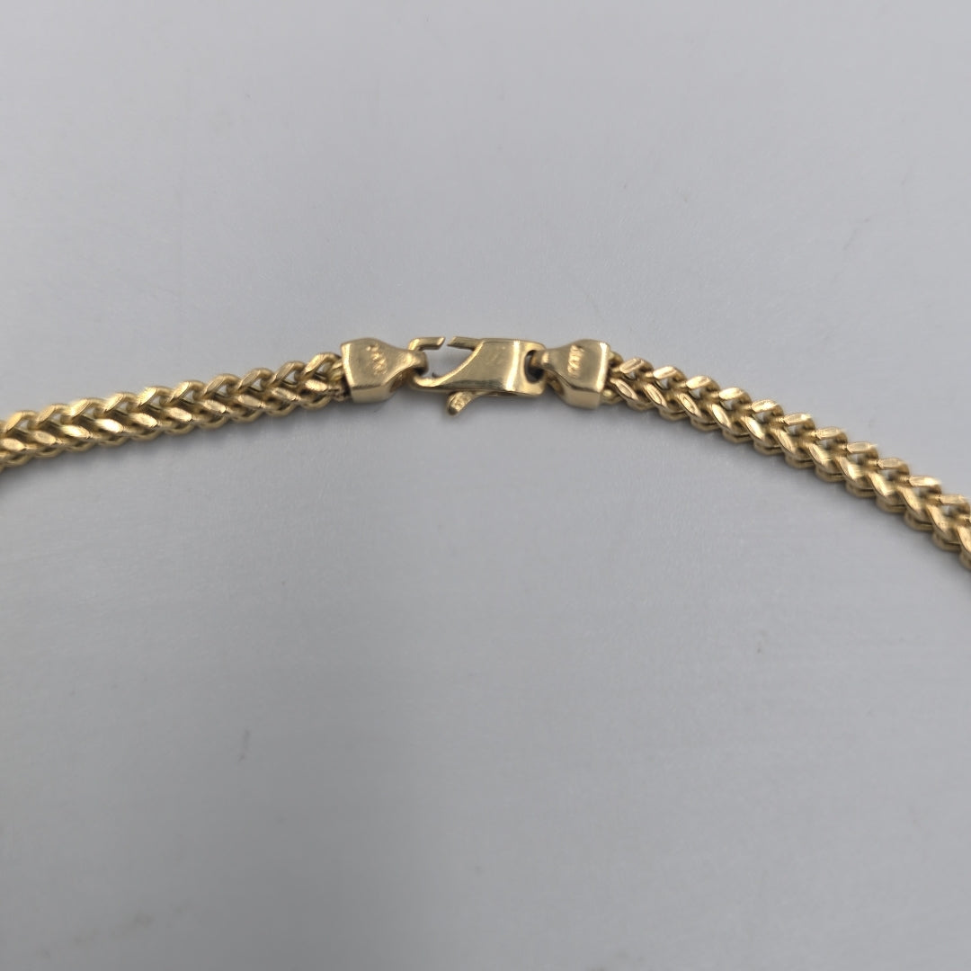 GARGANTILLA. ORO. 14 K 11.1 GRMS (SEMINUEVO)