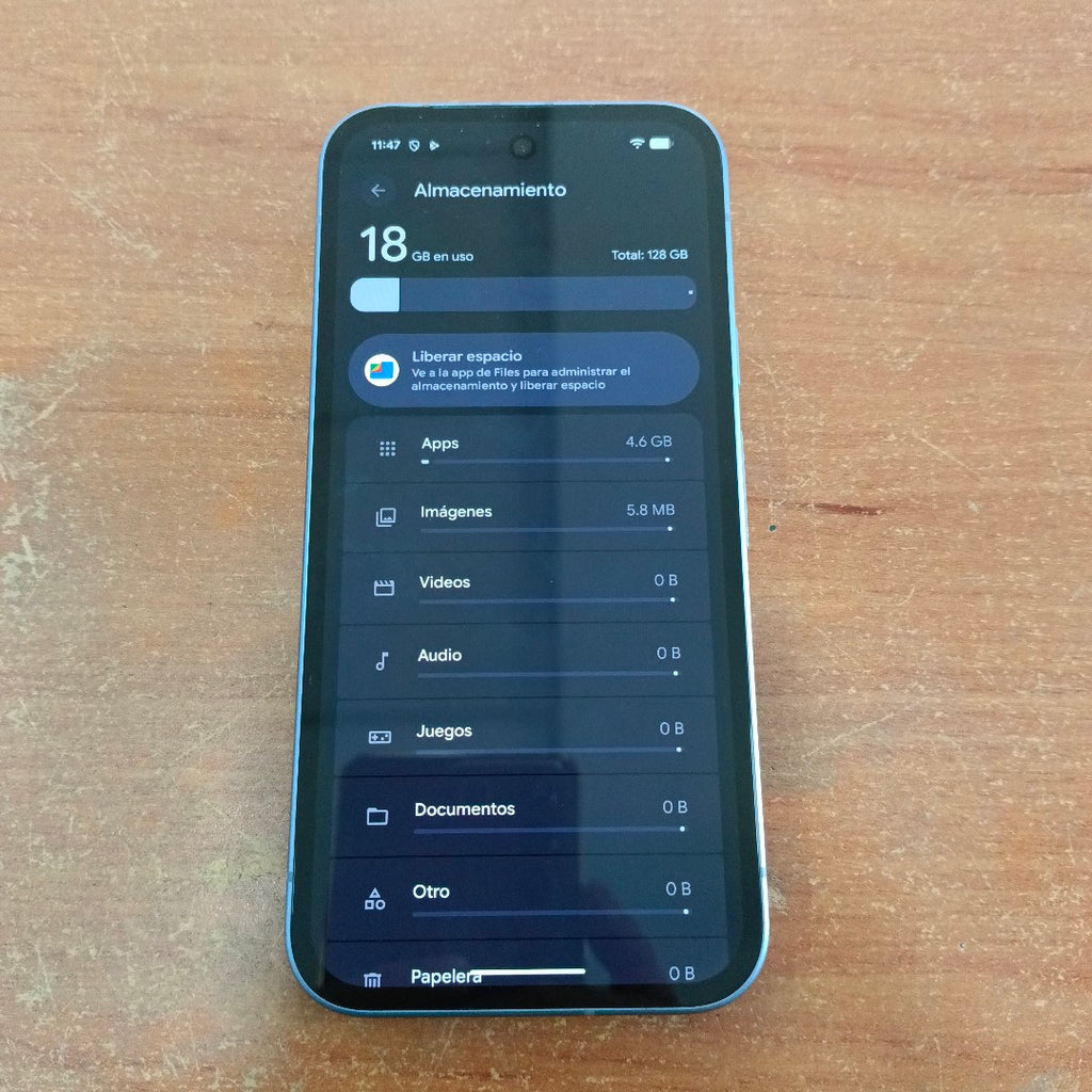 CELULAR GOOGLE PIXEL 9A GTF7P (2025) 128 GB 8 GB RAM (SEMINUEVO)