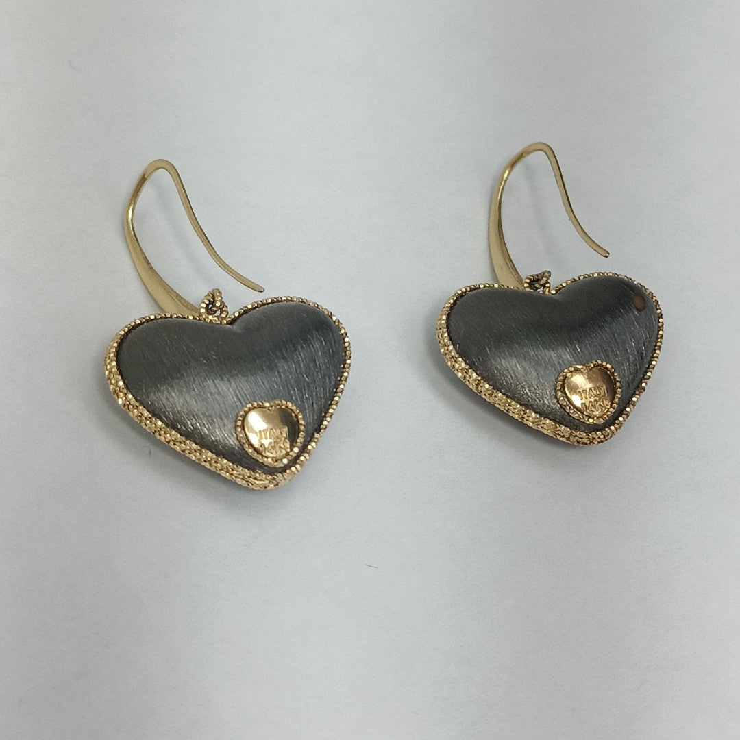 ARETES PAR ORO COMBINADO 14 K 7,50 GRMS (SEMINUEVO)