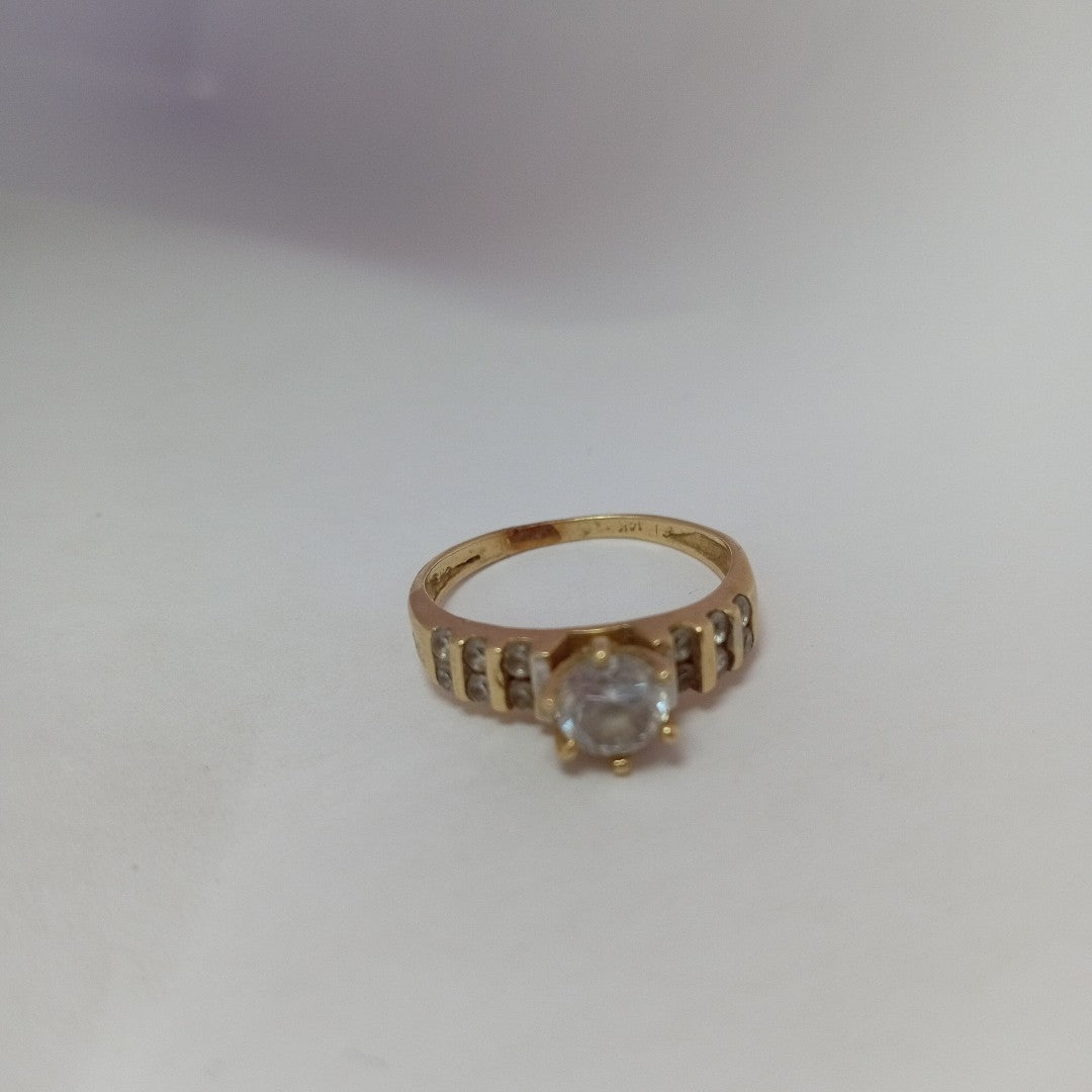 ANILLO ORO 14 K 3,10 GRMS (SEMINUEVO)