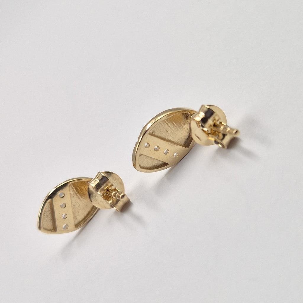 BROQUELES ORO 14K 1.4 (NUEVO)