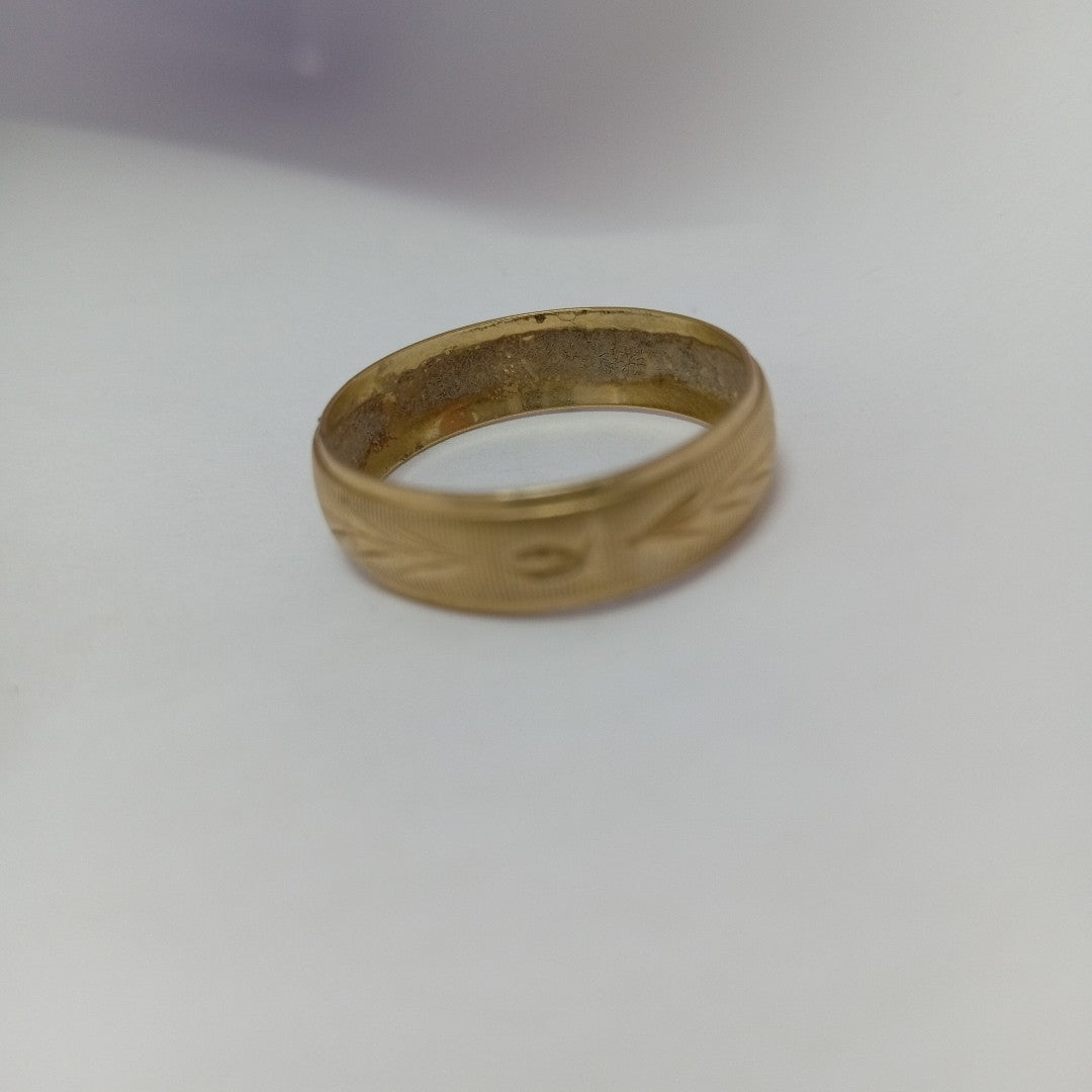 ARGOLLA. ORO. 10 K 1.8 GRMS (SEMINUEVO)